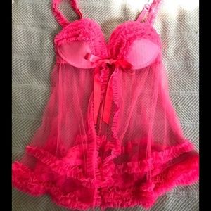 34B Victorias Secret Baby Doll Lingerie